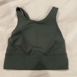Lululemon high neck racer back sports bra